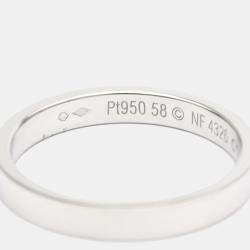 مملوكة مسبقًا Cartier C De Cartier Platinum Diamond Ring EU 58