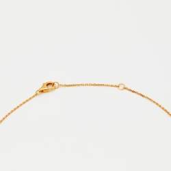 مملوكة مسبقًا Cartier Amulette De Cartier Mother of Pearl Diamond 18k Yellow Gold XS Model Necklace