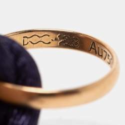 مملوكة مسبقًا Cartier Trinity 18k Three Tone Gold Adjustable Cord Bracelet