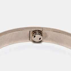 مملوكة مسبقًا Cartier Love 18k White Gold Bangle Bracelet 17