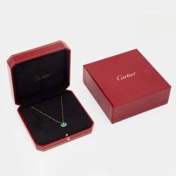 Pre Owned قلادة كارتييه أميوليت دو كارتييه كريزوبراسي ذهب أصفر عيار 18 وألماس