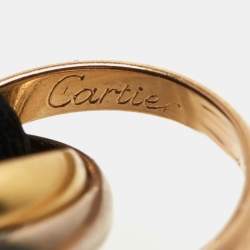 مملوكة مسبقًا Cartier Trinity 18k Three Tone Gold Adjustable Cord Bracelet