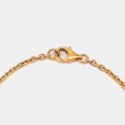 Cartier Love  Interlocking Loop 18k Yellow Gold Bracelet