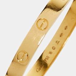 مملوكة مسبقًا Cartier Love 18k Yellow Gold Bracelet 16