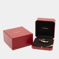 مملوكة مسبقًا Cartier Love 18k Yellow Gold Bracelet 16