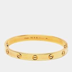 مملوكة مسبقًا Cartier Love 18k Yellow Gold Bracelet 16