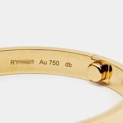 Pre Owned Cartier Love 18k Yellow Gold Bracelet 16