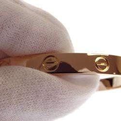 Pre Owned Cartier Love 18K Rose Gold Bracelet 17
