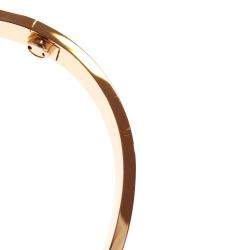 Pre Owned Cartier Love 18K Rose Gold Bracelet 17