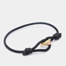 Pre Owned Cartier Trinity 18k Three Tone Gold Adjustable Cord Bracelet 