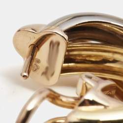 مملوكة مسبقًا أقراط كارتييه ترينيتي ذهب ثلاثي اللون عيار 18