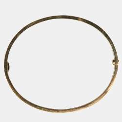 Pre Owned Cartier Love 18k Yellow Gold Small Model Bracelet 19