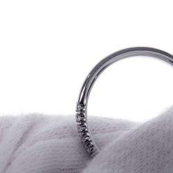 Pre Owned Cartier Etincelle de Cartier Platinum Diamond Ring EU 48