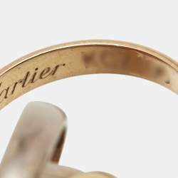 Pre Owned Cartier Trinity 18k Three Tone Gold Cord Bracelet