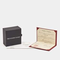 Pre Owned Cartier Juste Un Clou Diamond 18k Yellow Gold Bracelet 15