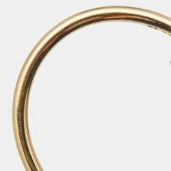 Pre Owned Cartier Juste Un Clou Diamond 18k Yellow Gold Bracelet 15