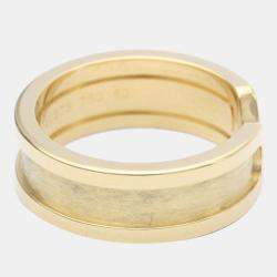 Pre Owned Cartier C De Cartier Vintage 18K Yellow Gold Ring EU 50