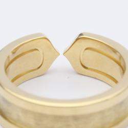 Pre Owned Cartier C De Cartier Vintage 18K Yellow Gold Ring EU 50