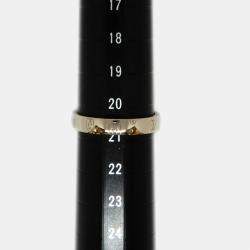 Pre Owned Cartier Happy Birthday 18K White Gold Ring EU 61