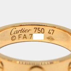 Pre Owned Cartier Love 18K Rose Gold Ring EU 47