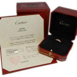 Pre Owned Cartier Love 18K Rose Gold Ring EU 47