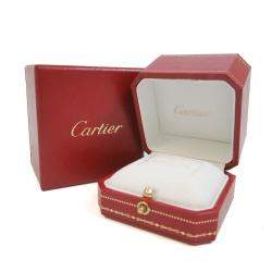 Pre Owned Cartier Love 18K White Gold Diamond Ring EU 50