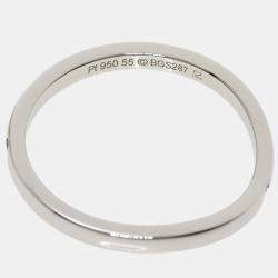 Pre Owned Cartier Ballerine Platinum Diamond Ring EU 55