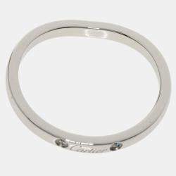 Pre Owned Cartier Ballerine Platinum Diamond Ring EU 55