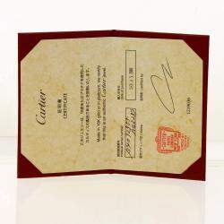 Pre Owned Cartier Ballerine Platinum Diamond Ring EU 55