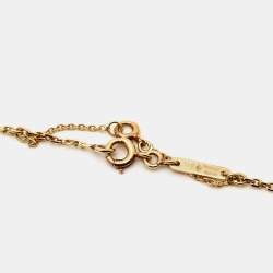 Pre Owned Cartier C de Cartier Heart 18k Yellow Gold Necklace