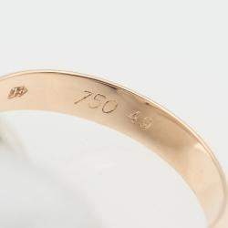 Pre Owned Cartier Les Must de Cartier 18K Yellow Rose and White Gold Ring EU 49