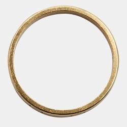 مملوكة مسبقًا Cartier Love 18k Yellow Gold Wedding Band Ring 56