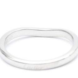 Pre Owned Cartier Ballerine Platinum Diamond Ring EU 50