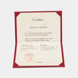 Pre Owned Cartier Trinity 18k Three Tone Gold Adjustable Cord Bracelet