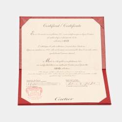 Pre Owned Cartier Love 6 Diamonds 18k Yellow Gold Small Model Bracelet