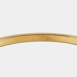 Pre Owned Cartier Love 6 Diamonds 18k Yellow Gold Small Model Bracelet