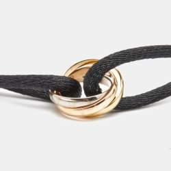 مملوكة مسبقًا Cartier Trinity 18k Three Tone Gold Cord Bracelet