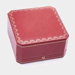 Pre Owned Cartier Love 4 Diamonds 18K White Gold Bracelet 16