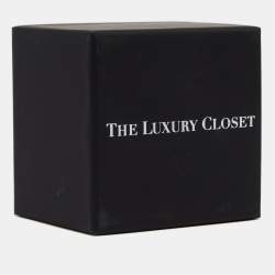 Pre Owned Cartier Trinity de Cartier 18K Three Tone Gold Adjustable Grey Cord Bracelet