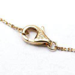 Pre Owned Cartier Trinity De Cartier 18K Yellow Rose White Gold and Sapphire Necklace