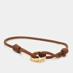 Pre Owned سوار كارتييه لوف شاريتي ألماس ذهب وردي عيار 18 أحبال