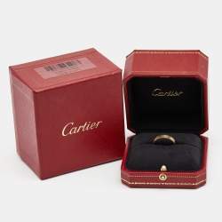 Pre Owned Cartier Love 18k Yellow Gold Wedding Band Ring Size 56