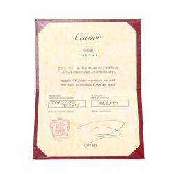 Pre Owned Cartier Ballerine Platinum Diamond Ring EU 58