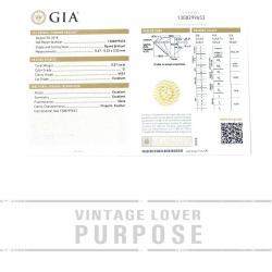 Pre Owned Cartier Ballerine Platinum Diamond Ring EU 58