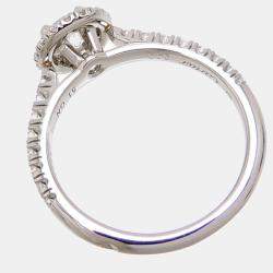 Pre Owned Cartier Destinee Platinum Diamond Ring EU 51