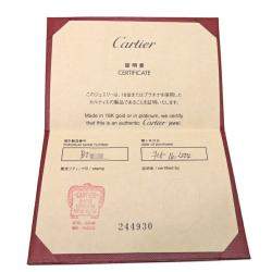 Pre Owned Cartier Vintage Heart Labyrinth 18K Rose Gold Diamond Charms and Pendants
