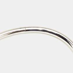 Pre Owned Cartier Juste Un Clou Diamonds 18K White Gold Bracelet 16