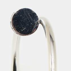 Pre Owned Cartier Juste Un Clou Diamonds 18K White Gold Bracelet 16