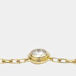 Pre Owned Cartier Diamants Légers 18K Yellow Gold Diamond Necklace
