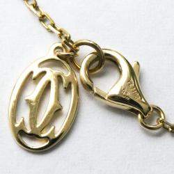 Pre Owned Cartier Diamants Légers 18K Yellow Gold Diamond Necklace